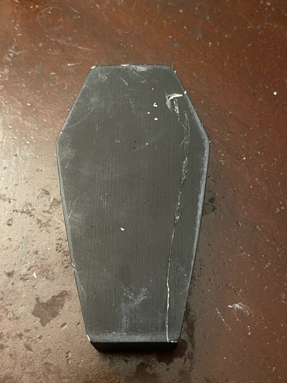 Edward Gorey PBS Mystery! Black Slate Coffin Trinket Box Artwork Rare - Picture 5 of 9
